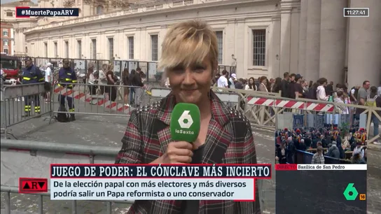 Cristina Pardo: "A mí todos los cardenales me parecen la misma persona" Cristina Pardo: "A mí todos los cardenales me parecen la misma persona"