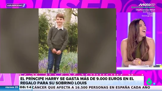 Alfonso Arús alucina al saber el regalo de Harry al príncipe Louis: "¿10.000 euros por un libro de Winnie the Pooh?" Alfonso Arús alucina al saber el regalo de Harry al príncipe Louis: "¿10.000 euros por un libro de Winnie the Pooh?"