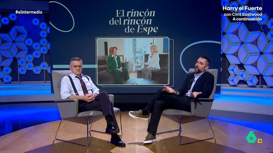 Dani Mateo y Wyoming analizan el podcast de Esperanza Aguirre con Ana Botella: "Os podéis imaginar cómo acaba la temporada" Dani Mateo y Wyoming comentan en este vídeo algunas de las perlas de la participación de Ana Botella en el podcast de Esperanza Aguirre, donde abordaron temas como el feminismo o la natalidad en España.