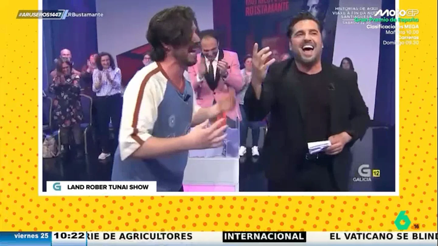 La reacción de Roberto Vilar tras cantar David Bustamante y Roi Méndez: "Vaya mierda" La reacción de Roberto Vilar tras cantar David Bustamante y Roi Méndez: "Vaya mierda"
