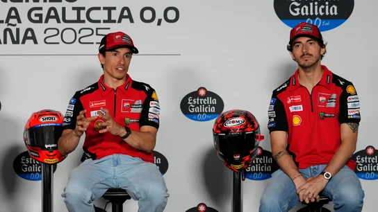Marc Márquez y Pecco Bagnaia Marc Márquez y Pecco Bagnaia