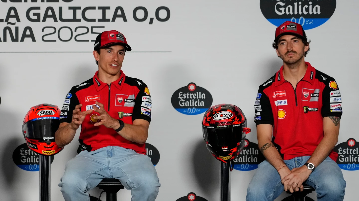 Marc Márquez y Pecco Bagnaia Marc Márquez y Pecco Bagnaia