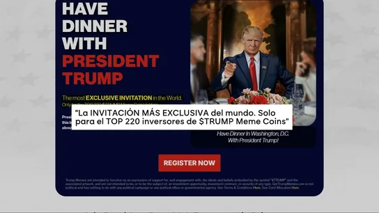 La medida de Trump para que inviertan en su criptomoneda La medida de Trump para que inviertan en su criptomoneda