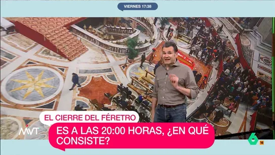 Iñaki López: "Milei de poner a parir al papa pasa a tener un puesto preeminente en su entierro" Javier Martínez-Brocal ha compartido cómo se van a sentar los asistentes al funeral del sumo pontífice en el Vaticano. El corresponsal cuenta que Argentina tendrá prioridad al ser la patria del papa.