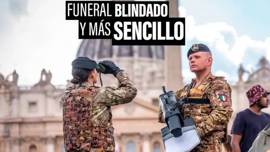 Roma blinda el corazón del Vaticano para despedir al papa Francisco en una ceremonia histórica Roma blinda el corazón del Vaticano para despedir al papa Francisco en una ceremonia histórica