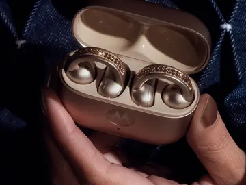 Los Motorola Buds Loop con cristales de Swarovski Los Motorola Buds Loop con cristales de Swarovski