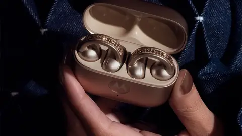 Los Motorola Buds Loop con cristales de Swarovski Los Motorola Buds Loop con cristales de Swarovski