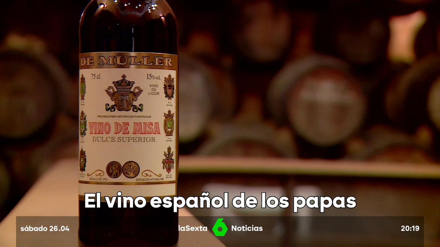 El vino español de los papas El vino español de los papas