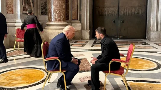 Zelenski y Trump se reúnen en el funeral del papa Francisco en Roma Zelenski y Trump se reúnen en el funeral del papa Francisco en Roma