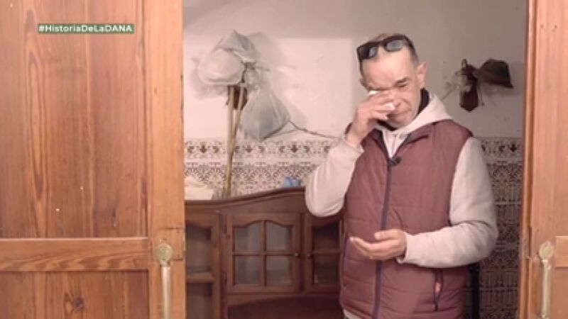 Las lágrimas de Juan José al hablar de su madre