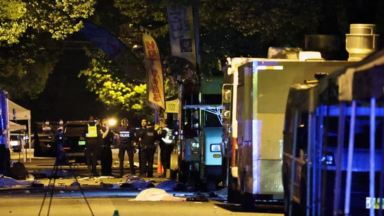 Un hombre atropella a varias personas durante una celebración en Vancouver, Canadá. Un hombre atropella a varias personas durante una celebración en Vancouver, Canadá