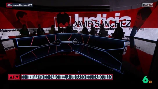 El momento en que el plató de ARV se queda a oscuras El momento en que el plató de ARV se queda a oscuras