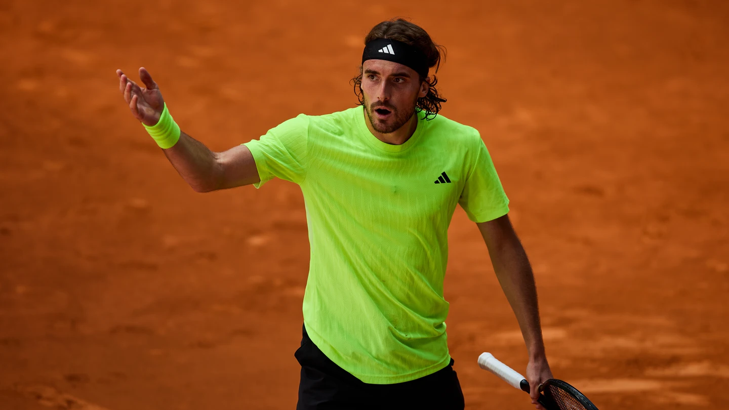 Stefanos Tsitsipas en el Mutua Madrid Open Stefanos Tsitsipas en el Mutua Madrid Open