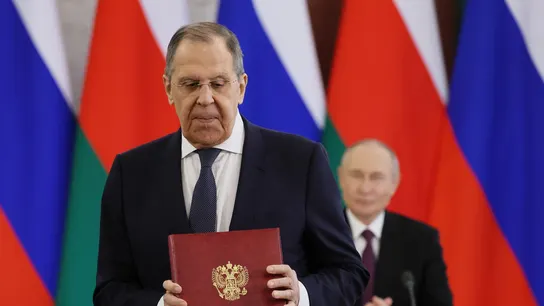 Imagen de archivo del ministro de Exteriores ruso, Serguéi Lavrov. Imagen de archivo del ministro de Exteriores ruso, Serguéi Lavrov.
