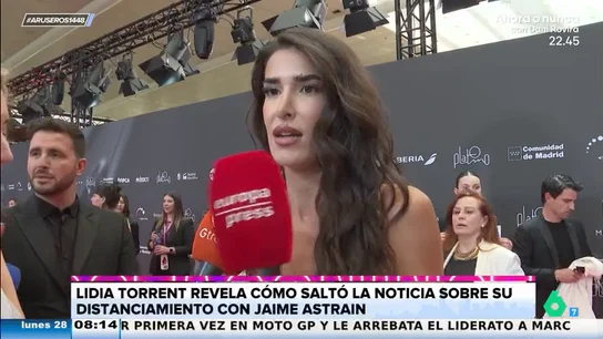 Lidia Torrent analiza cómo saltó la noticia de su distanciamiento con Jaime Astrain: "Fue su cumpleaños y no le felicité en redes" Lidia Torrent analiza cómo saltó la noticia de su distanciamiento con Jaime Astrain: "Fue su cumpleaños y no le felicité en redes"