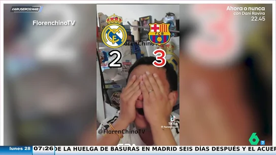 La reacción viral del tiktoker asiático 'FlorenChino', madridista acérrimo, a la derrota del Real Madrid en la Copa del Rey La reacción viral del tiktoker asiático 'FlorenChino', madridista acérrimo, a la derrota del Real Madrid en la Copa del Rey