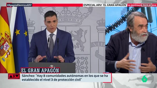 García Cuartango, sobre Pedro Sánchez y el apagón: "Ha gestionado mal la información, esto va a abrir una batalla política" García Cuartango, sobre Pedro Sánchez y el apagón: "Ha gestionado mal la información, esto va a abrir una batalla política"