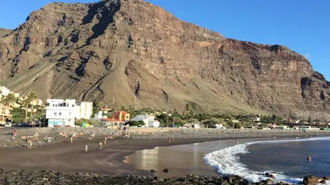 Valle Gran Rey, en La Gomera, Canarias Valle Gran Rey, en La Gomera, Canarias
