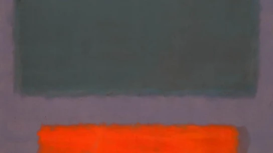Cuadro Grey, Orange on Maroon, No. 8 de Mark Rothko. Cuadro Grey, Orange on Maroon, No. 8 de Mark Rothko.