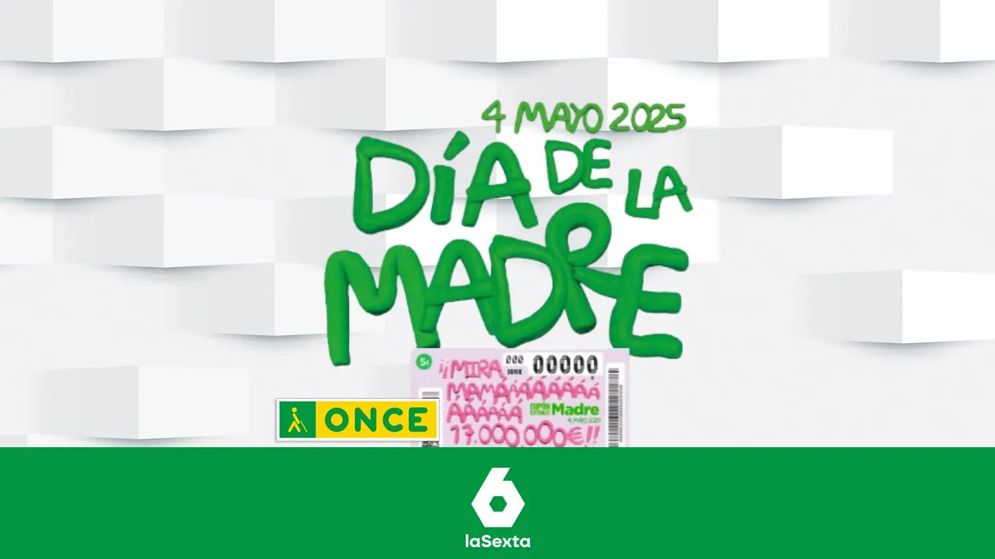 Comprobar premios del Cupón Extra del Día de la Madre 2025, el sorteo de la ONCE del 4 de mayo Comprobar premios del Cupón Extra del Día de la Madre 2025, el sorteo de la ONCE del 4 de mayo