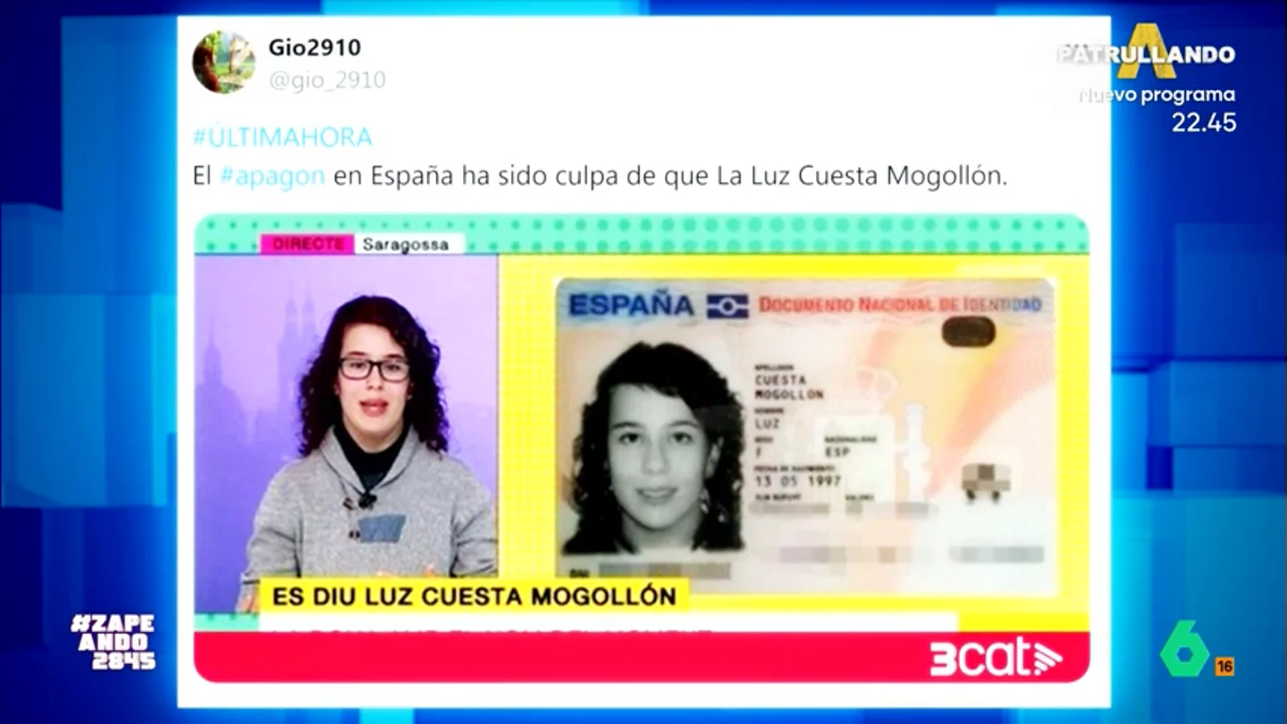 Se descubre a la 'responsable' del apagón: "Confirmaría la tesis de que se trató de un ataque desde el exterior" Los usuarios de redes sociales comenzaron a lanzar hipótesis sobre qué podía haber provocado la caída de la corriente eléctrica en la península y algunas son más acertadas que otras.