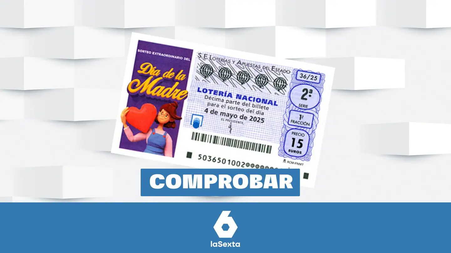 Comprobar el sorteo de la Lotería Nacional por el Día de la Madre de hoy: números premiados Comprobar el sorteo de la Lotería Nacional por el Día de la Madre de hoy: números premiados