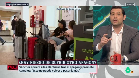 Carlos Cagigal explica las causas del apagón: "Ha habido un problema de saturación en dos polos energéticos" Carlos Cagigal explica las causas del apagón: "Ha habido un problema de saturación en dos polos energéticos"