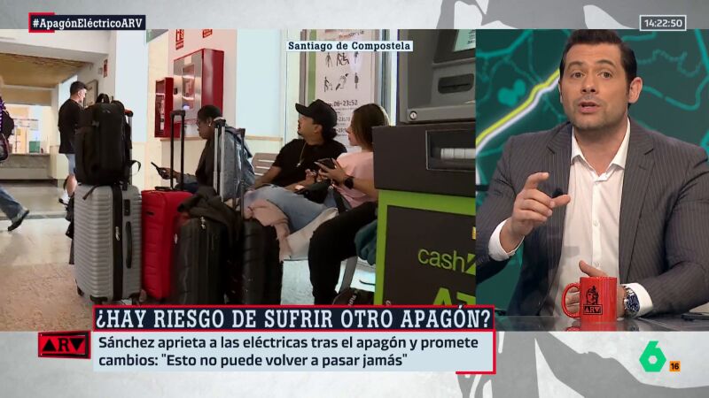 Carlos Cagigal explica las causas del apagón: "Ha habido un problema de saturación en dos polos energéticos"