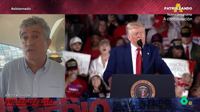 Fesser afirma que Trump se mueve entre la grandilocuencia y la venganza: "Cree que puede repartir el mundo con sus amiguetes"