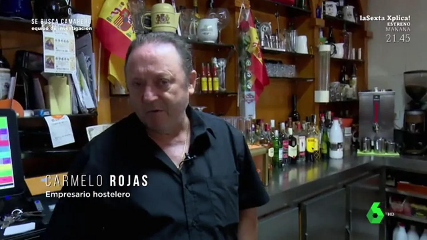 La contestación de un hostelero sobre los contratos ilegales: ""Aquí no se paga en negro nada" La contestación de un hostelero sobre los contratos ilegales: ""Aquí no se paga en negro nada"