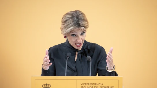 La vicepresidenta segunda del Gobierno y ministra de Trabajo y Economía Social, Yolanda Díaz La vicepresidenta segunda del Gobierno y ministra de Trabajo y Economía Social, Yolanda Díaz