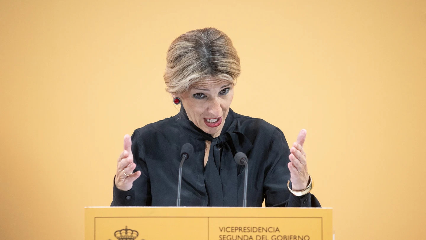 La vicepresidenta segunda del Gobierno y ministra de Trabajo y Economía Social, Yolanda Díaz La vicepresidenta segunda del Gobierno y ministra de Trabajo y Economía Social, Yolanda Díaz