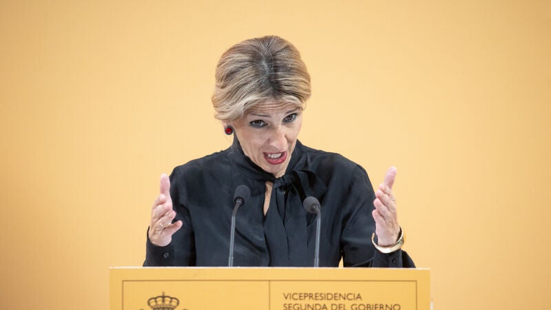 La vicepresidenta segunda del Gobierno y ministra de Trabajo y Economía Social, Yolanda Díaz