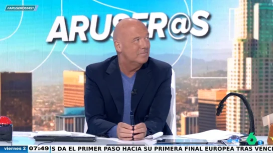 La "gran decepción" de Alfonso Arús con sus colaboradores: "Pensaba que estabais encantados, pero veo que no" La "gran decepción" de Alfonso Arús con sus colaboradores: "Pensaba que estabais encantados, pero veo que no"