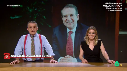 'Abel Caballero' desvela que fue el causante del apagón: "Los 15 GW estaban todos en Vigo, ayer probamos los leds de Navidad" El 'regidor vigués' llama a El Intermedio para pedir perdón a los españoles, los portugueses y los ciudadanos del sur de Francia por haberlos dejado sin electricidad. "¡Qué bonito fue!", afirma, "Papa Noel parecía Superman".