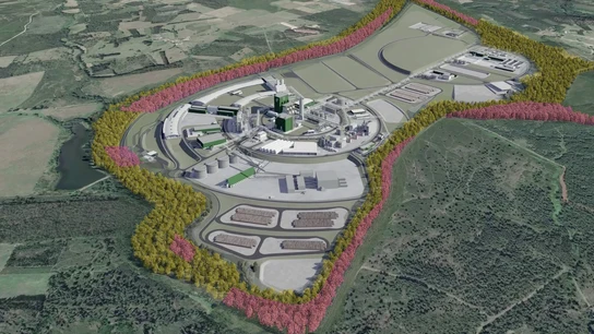 Imagen del proyecto 'Gama', que planea Altri para Palas de Rei (Lugo) Imagen del proyecto 'Gama', que planea Altri para Palas de Rei (Lugo)