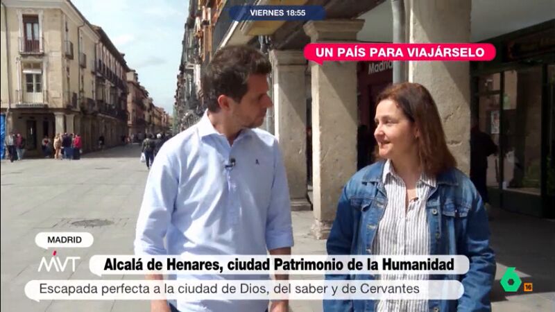 Luis Calero descubre Alcalá de Henares, la ciudad de Dios, del saber y de Cervantes