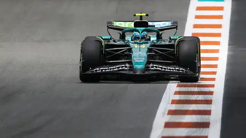 Fernando Alonso en el GP de Miami Fernando Alonso en el GP de Miami