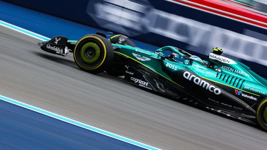 Fernando Alonso durante el GP de Miami Fernando Alonso durante el GP de Miami