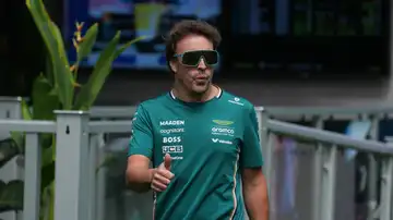 Fernando Alonso en el GP de Miami Fernando Alonso en el GP de Miami