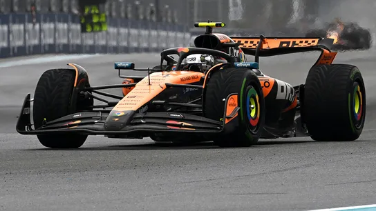 Lando Norris durante el GP de Miami Lando Norris durante el GP de Miami