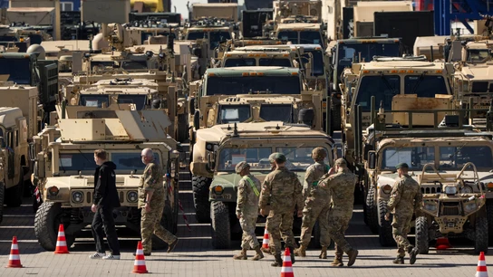 Militares de Estados Unidos, en una imagen de archivo. Militares de Estados Unidos, en una imagen de archivo.