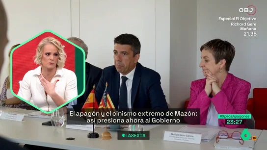Zaida Cantera, sobre el congreso del PP en Valencia: "Es grotesco que haya eurodiputados que se burlen y hagan peinetas a los familiares de víctimas de la DANA" Zaida Cantera, sobre el congreso del PP en Valencia: "Es grotesco que haya eurodiputados que se burlen y hagan peinetas a los familiares de víctimas de la DANA"