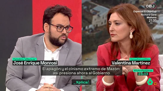 Monrosi cede la palabra a la popular Valentina Martínez tras acusarla de ser incapaz de "criticar a Mazón" Monrosi cede la palabra a la popular Valentina Martínez tras acusarla de ser incapaz de "criticar a Mazón"