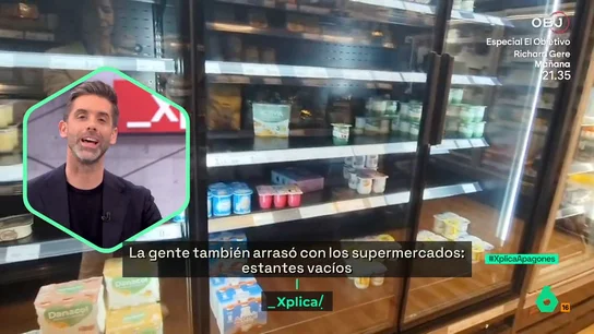 La cómica reacción de José Yélamo cuando Francisco Girao dice que tras el apagón "solo faltan los zombies" La cómica reacción de José Yélamo cuando Francisco Girao dice que tras el apagón "solo faltan los zombies"