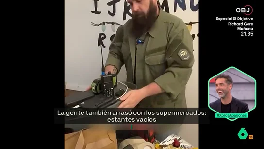 José Yélamo pregunta por el tema que tiene en vilo a España: "¿Qué nos pasa con el papel higiénico?" José Yélamo pregunta por el tema que tiene en vilo a España: "¿Qué nos pasa con el papel higiénico?"