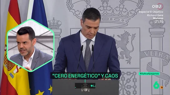 El claro mensaje de Camarero sobre el apagón El claro mensaje de Camarero sobre el apagón