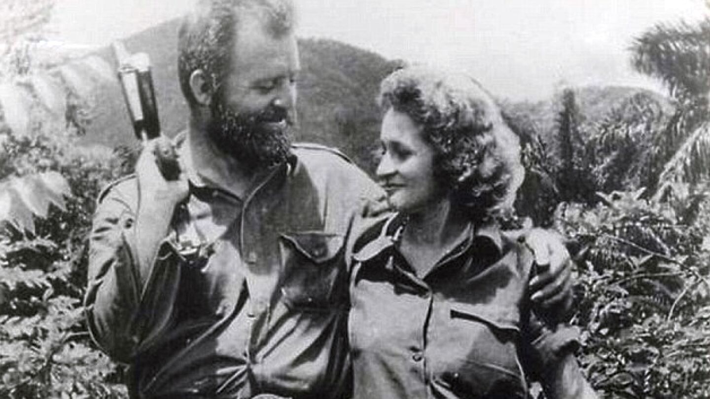 William Morgan y Olga Rodr&iacute;guez en las monta&ntilde;as de Cuba