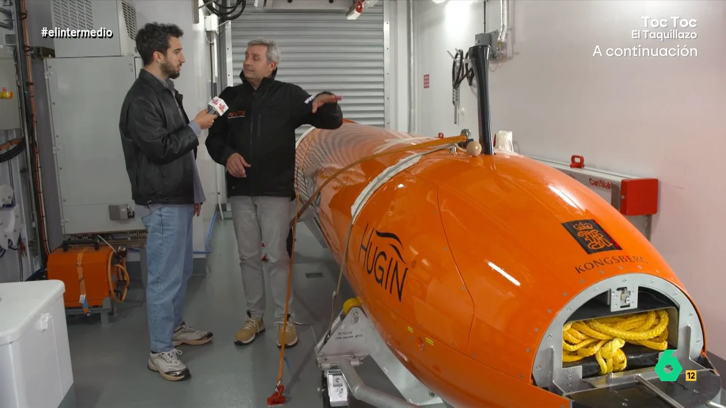 Isma Juárez alucina con un dron submarino de millones de euros: "Posiblemente sea lo más caro que he tocado en mi vida" Isma Juárez se adentra en el 'Odón de Buen', el mayor buque de investigación oceanográfica de España que pertenece al CSIC. El responsable de la Unidad de Tecnología Marina, Jordi Sorribas, le descubre sus secretos.