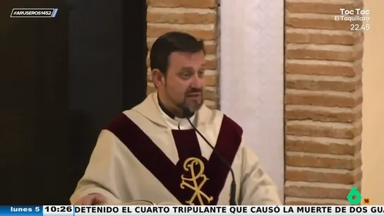 El cura de Valdepeñas, contra los periodistas que informan sobre el sucesor del papa Francisco: "Hablan mucho y saben poco" El cura de Valdepeñas, contra los periodistas que informan sobre el sucesor del papa Francisco: "Hablan mucho y saben poco"